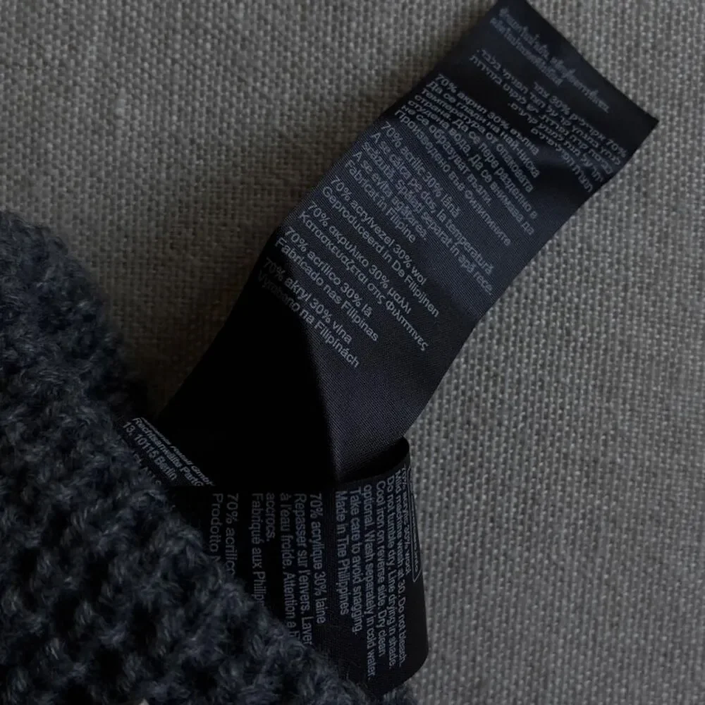 Allsaints Women's Grey Gloves